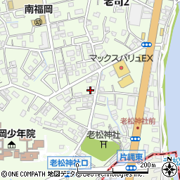 セジュール清原Ｃ周辺の地図
