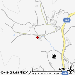 高知県高知市池241周辺の地図