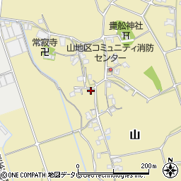 大分県宇佐市山742周辺の地図