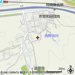 愛媛県大洲市新谷1051周辺の地図