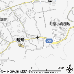 高知県高岡郡越知町越知甲261周辺の地図