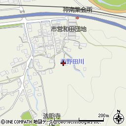 愛媛県大洲市新谷1120周辺の地図