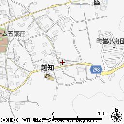 高知県高岡郡越知町越知甲242周辺の地図