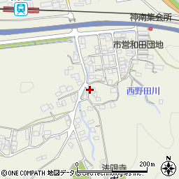 愛媛県大洲市新谷1043周辺の地図