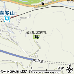 愛媛県大洲市新谷1778周辺の地図