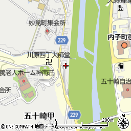 愛媛県喜多郡内子町五十崎甲366周辺の地図