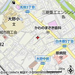 筑前大野郵便局 ＡＴＭ周辺の地図