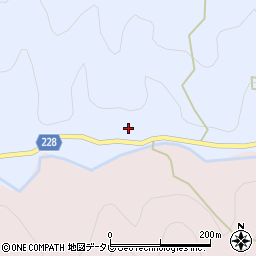 愛媛県喜多郡内子町只海甲117周辺の地図