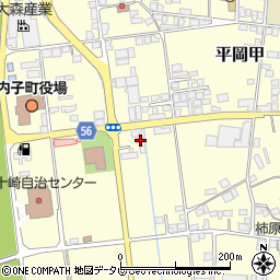愛媛県喜多郡内子町平岡甲88周辺の地図