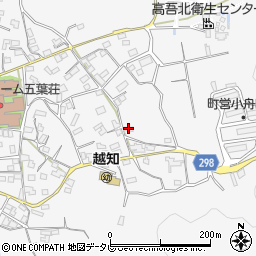 高知県高岡郡越知町越知甲272周辺の地図