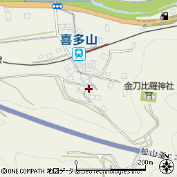 愛媛県大洲市新谷1709周辺の地図