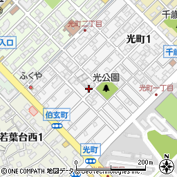 福岡県春日市光町2丁目183周辺の地図