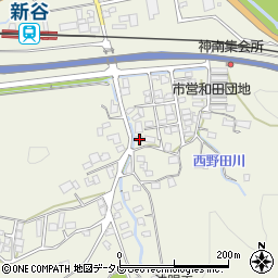 愛媛県大洲市新谷1161周辺の地図