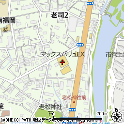 福岡銀行マックスバリュエクスプレス老司店 ＡＴＭ周辺の地図