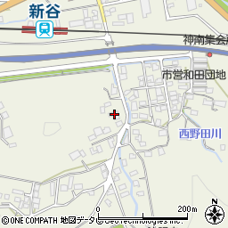 愛媛県大洲市新谷1226周辺の地図