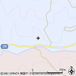 愛媛県喜多郡内子町只海甲128周辺の地図
