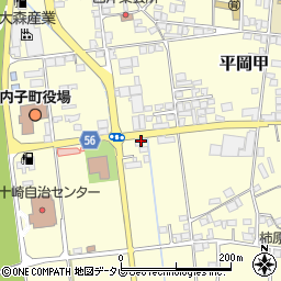 愛媛県喜多郡内子町平岡甲82周辺の地図