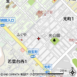 福岡県春日市光町2丁目208周辺の地図