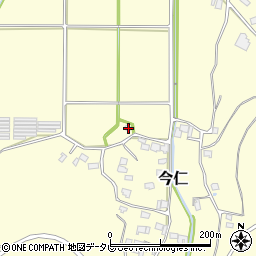 大分県宇佐市今仁上今仁606-1周辺の地図