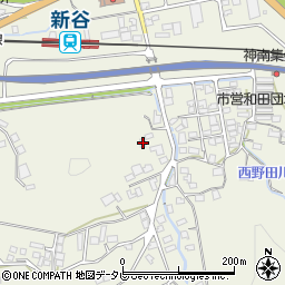 愛媛県大洲市新谷1230周辺の地図