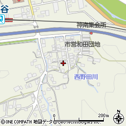 愛媛県大洲市新谷1157周辺の地図