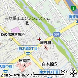株式会社カテックス　九州営業所周辺の地図