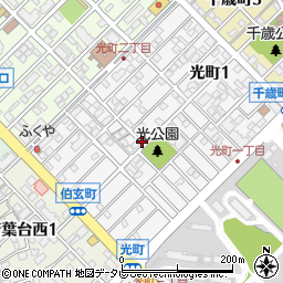 福岡県春日市光町2丁目61周辺の地図
