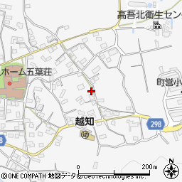 高知県高岡郡越知町越知甲303-1周辺の地図