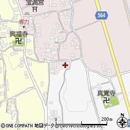 福岡県糸島市蔵持282周辺の地図