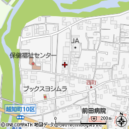 ＪＡ高知県　越知営農経済課周辺の地図