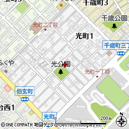 福岡県春日市光町2丁目180周辺の地図