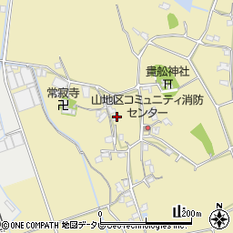 大分県宇佐市山736周辺の地図