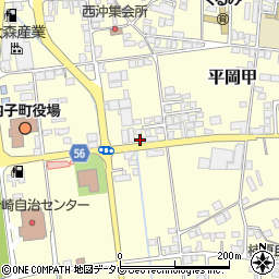愛媛県喜多郡内子町平岡甲80周辺の地図