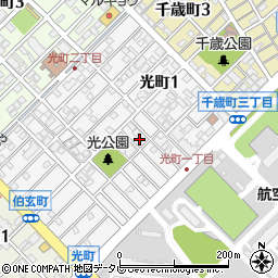 福岡県春日市光町2丁目87周辺の地図