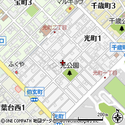 福岡県春日市光町2丁目57周辺の地図