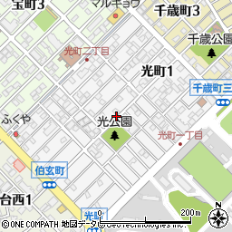 福岡県春日市光町2丁目68周辺の地図