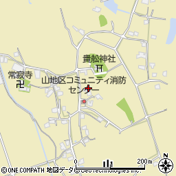 大分県宇佐市山387周辺の地図