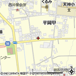 愛媛県喜多郡内子町平岡甲79周辺の地図