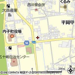 セブンイレブンＪＡ五十崎支所前店周辺の地図