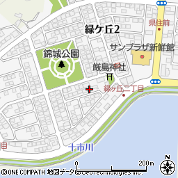 高知県南国市緑ケ丘2丁目2505周辺の地図