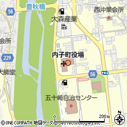 愛媛県喜多郡内子町平岡甲168周辺の地図