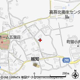 高知県高岡郡越知町越知甲294周辺の地図