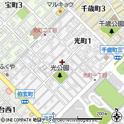 福岡県春日市光町2丁目69周辺の地図