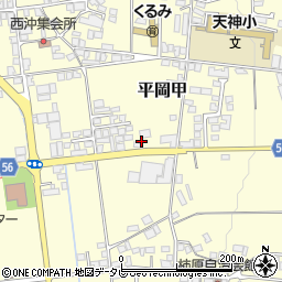 愛媛県喜多郡内子町平岡甲389周辺の地図