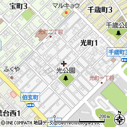 福岡県春日市光町2丁目53周辺の地図