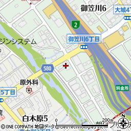 株式会社アトライズヨドガワ　福岡事業所周辺の地図