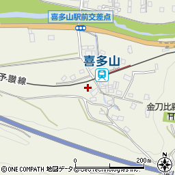 愛媛県大洲市新谷1690周辺の地図