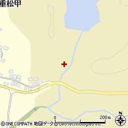愛媛県喜多郡内子町重松甲14周辺の地図