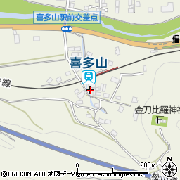 愛媛県大洲市新谷1717周辺の地図