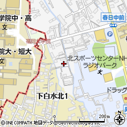 エステート須玖Ａ周辺の地図